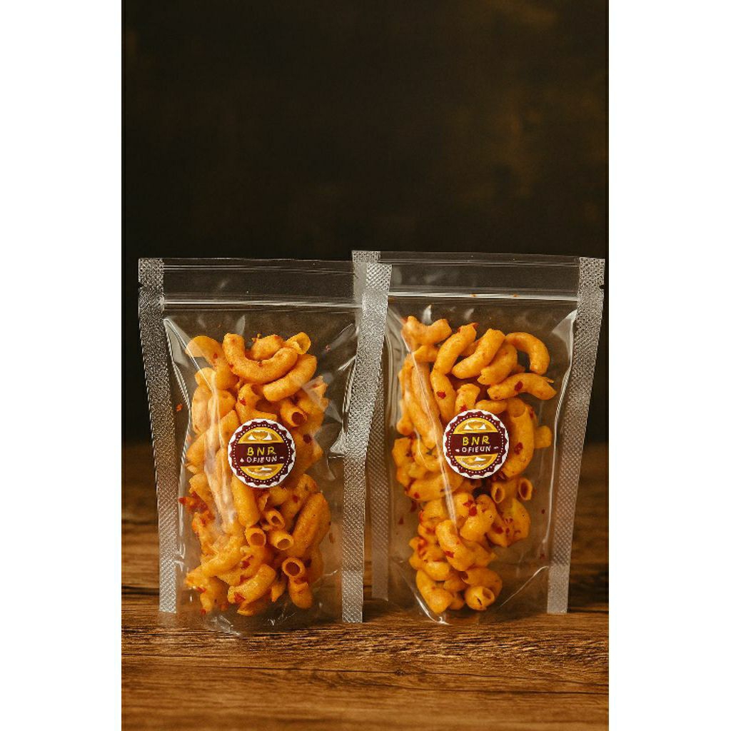 

Makaroni Cikruh Pedas 20g – Snack Murah Meriah | Rasa Kencur Daun Jeruk Pedas Nampol