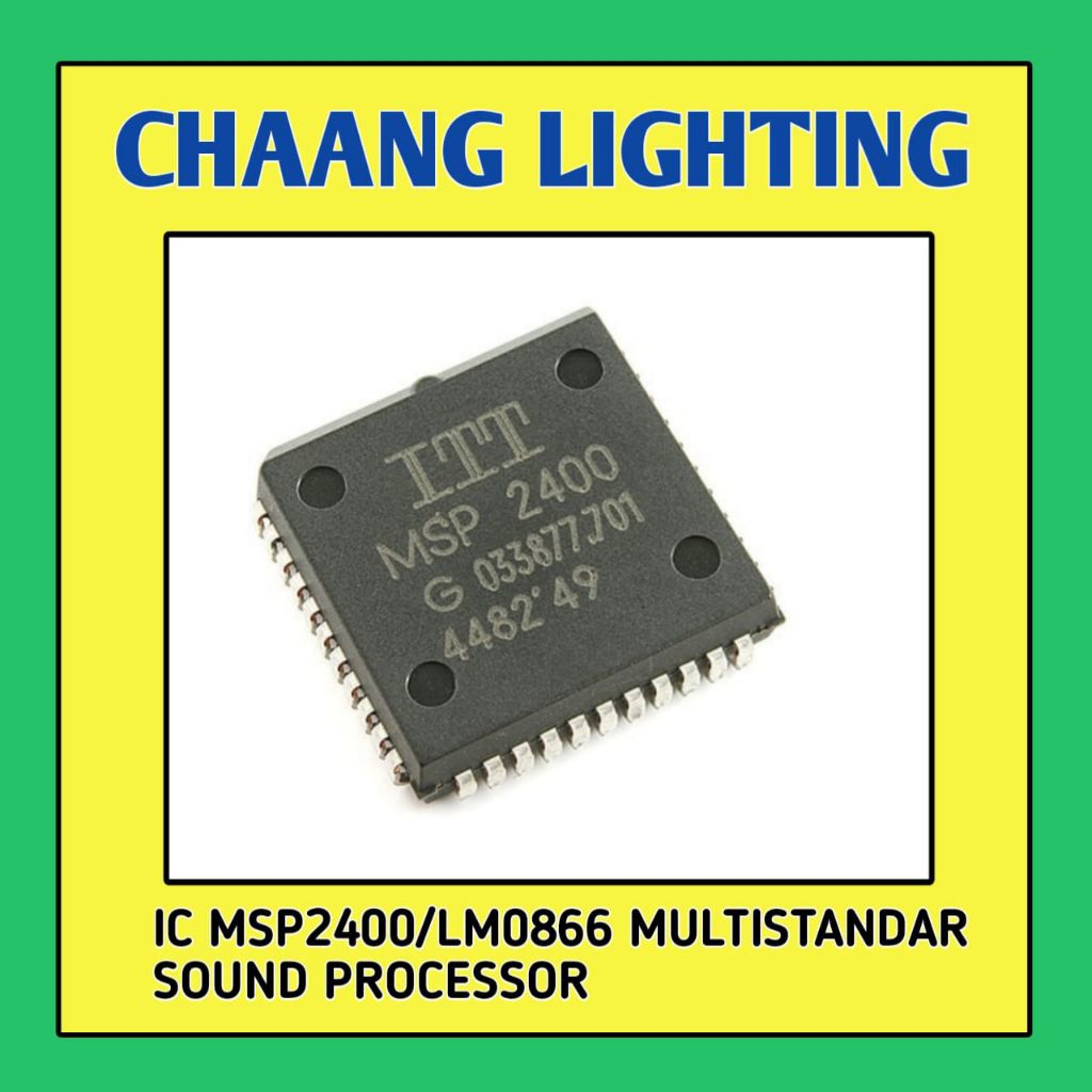 MSP2400 LM0866 IC MSP2400 LM0866 MULTISTANDAR SOUND PROCESSOR PLCC