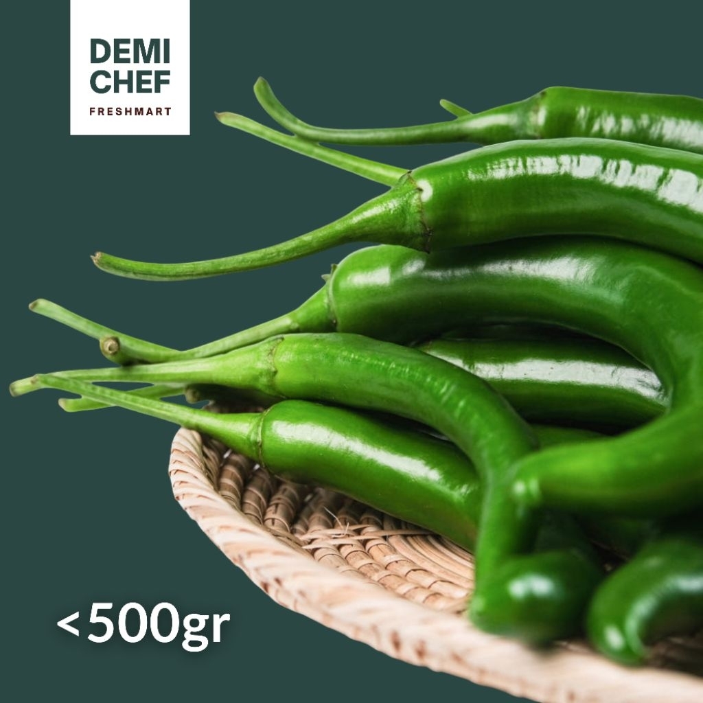 

Cabai / Cabe / Lombok Hijau Besar 100 gr - 500 gr