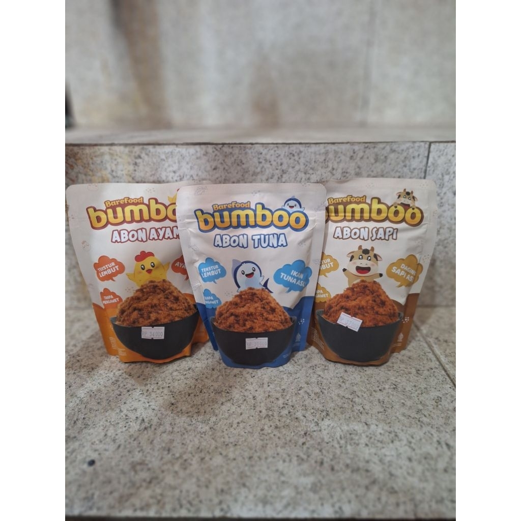 

BUMBOO Abon Asli - Tekstur Lembut MPASI Si Kecil -Sumber Protein - Tanpa MSG - Tanpa Pengawet