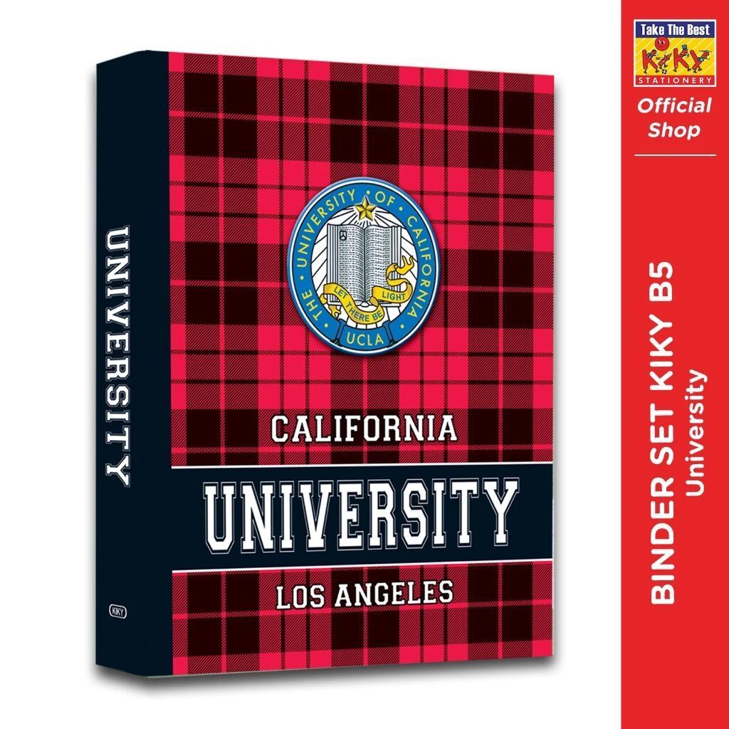 

KIKY Binder Set. B5 (Uk. 18 x 26.6 x 3 cm) - 1 Pcs