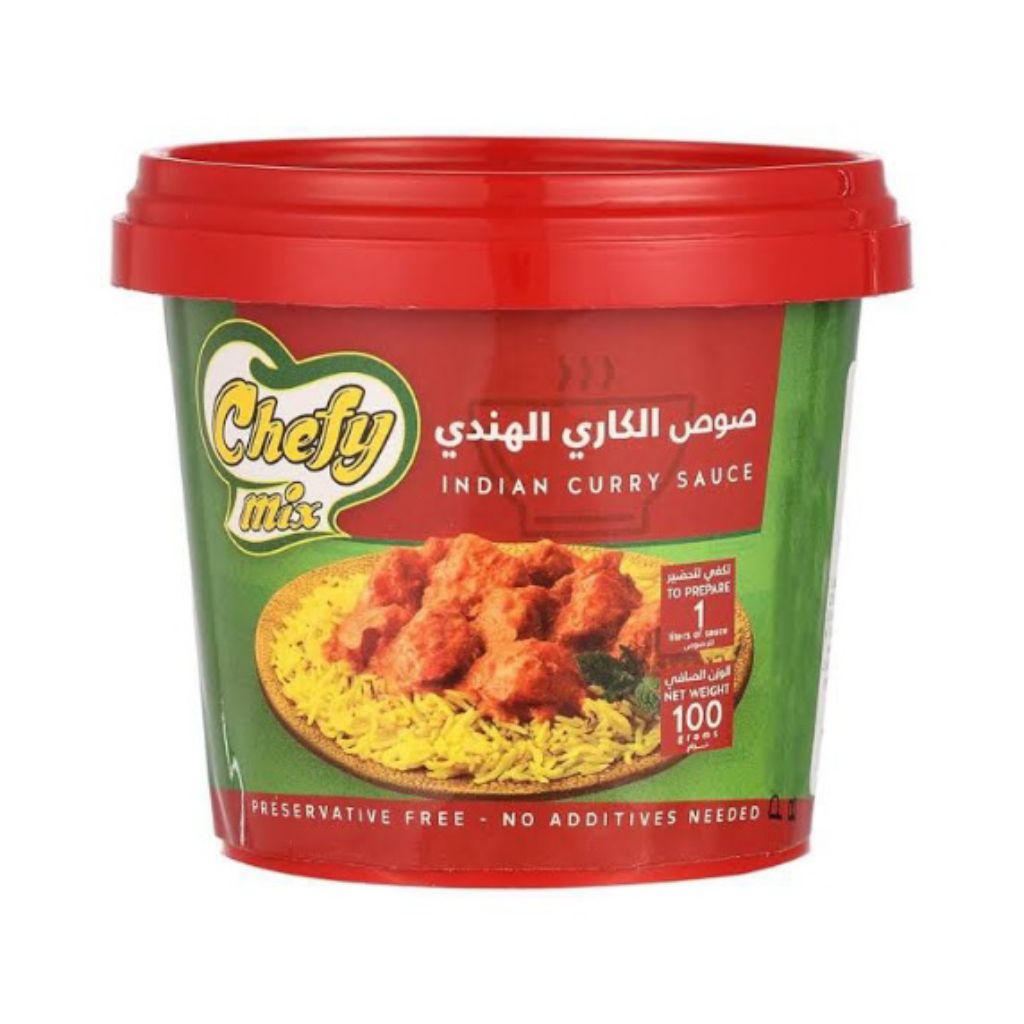 

PRE ORDER CHEFY INDIAN CURRY SAUCE 100gr