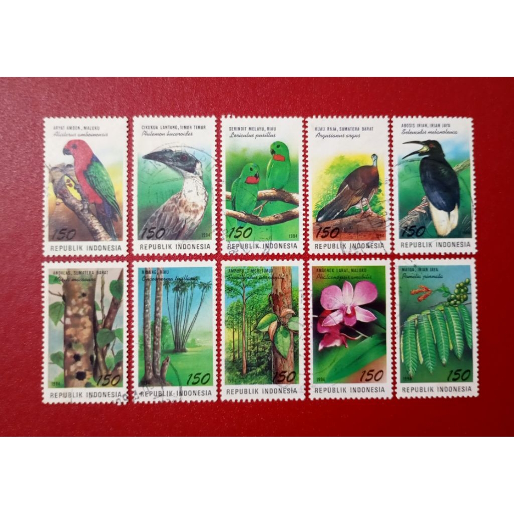 

PRANGKO INDONESIA CINTA PUSPA DAN SATWA 1994