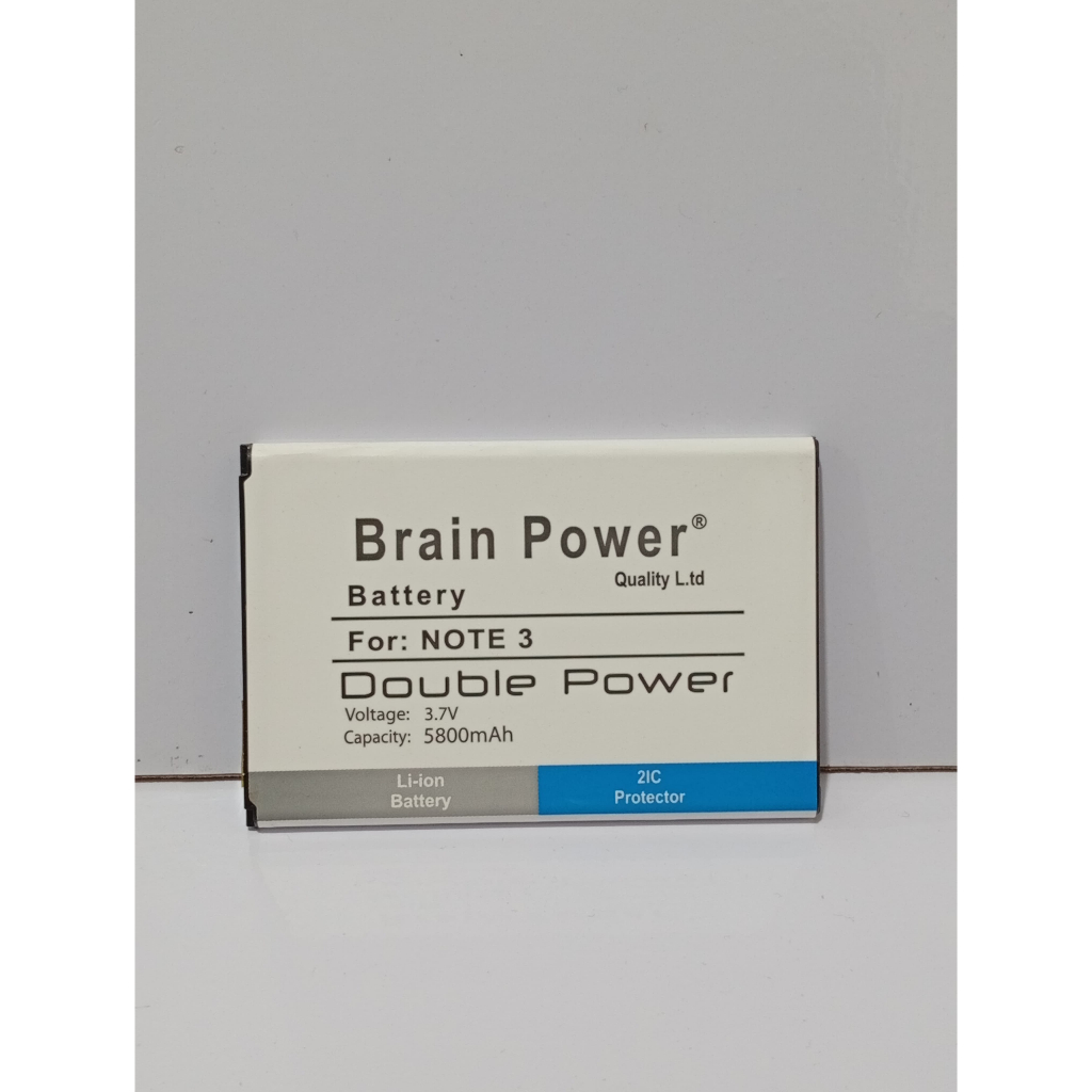 battery batrai double power batre Samsung NOTE 3 brain power