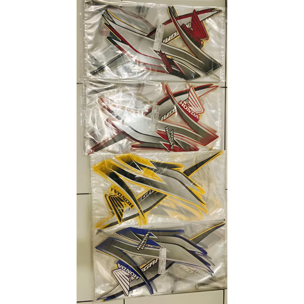 Striping motor / les tangki megapro 2008 primus