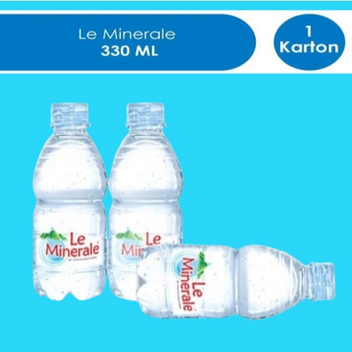 

Le Minerale 330ml Mineral Water 1 Dus 24 Botol