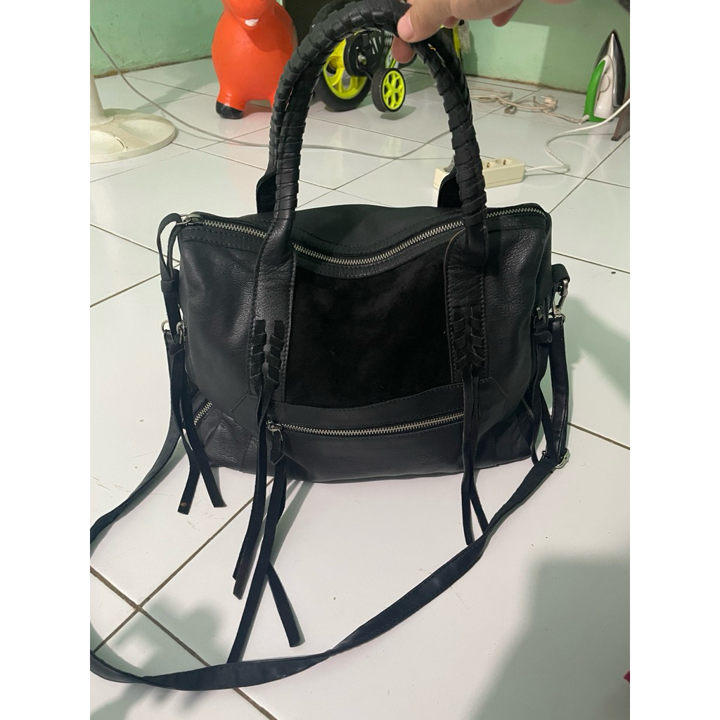 tas pesta kulit asli ala balen