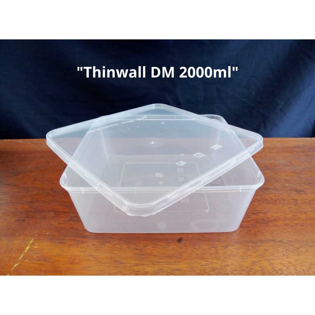

THINWALL DM 2000 ML ISI 25 PCS