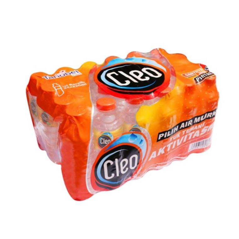 

Cleo Botol Mini Isi 24 x 220 Ml Air Putih Minum Segar