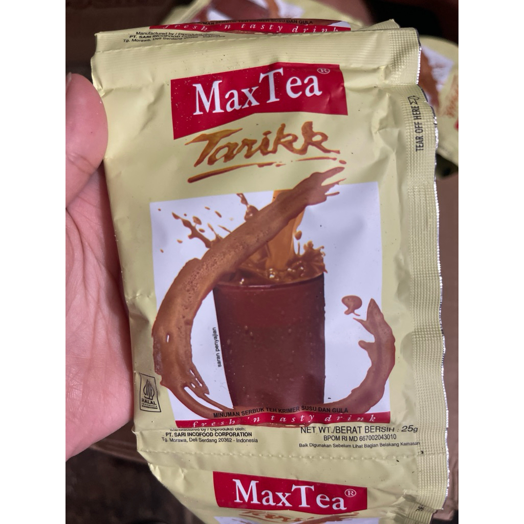 

MaxTea Teh Tarik 25gr minuman instan