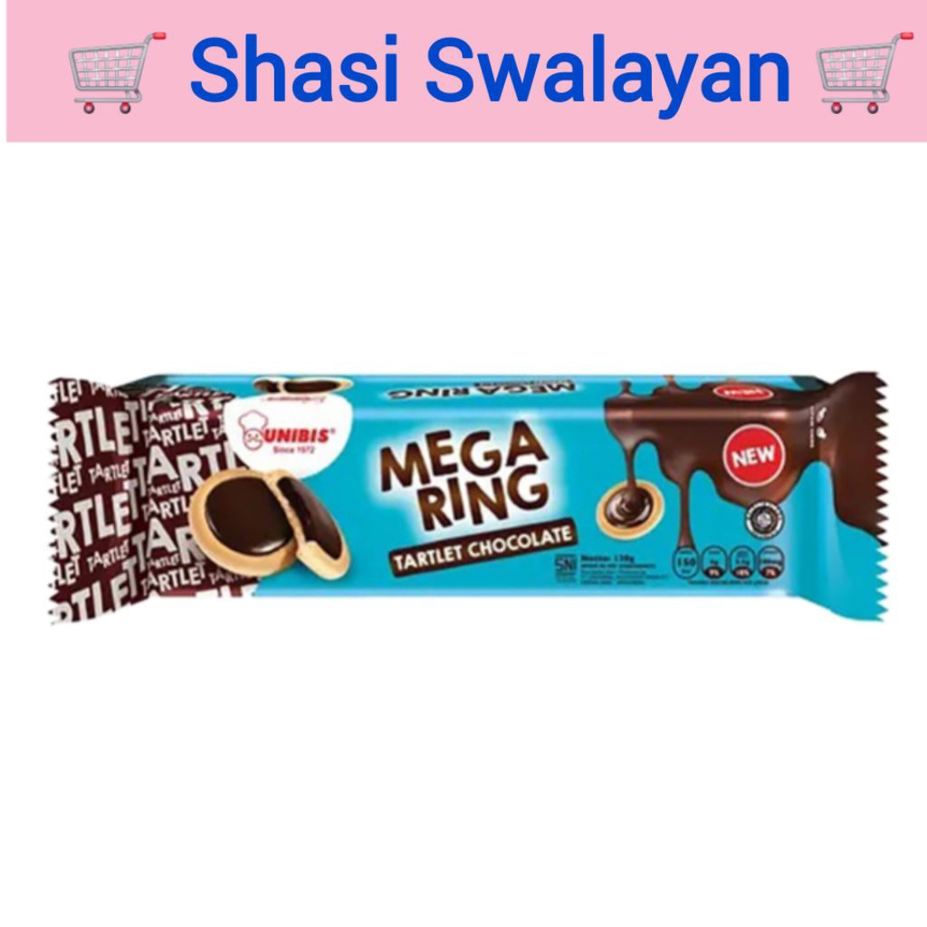 

UNIBIS Mega Ring Tartlet Biskuit Coklat 120 gram