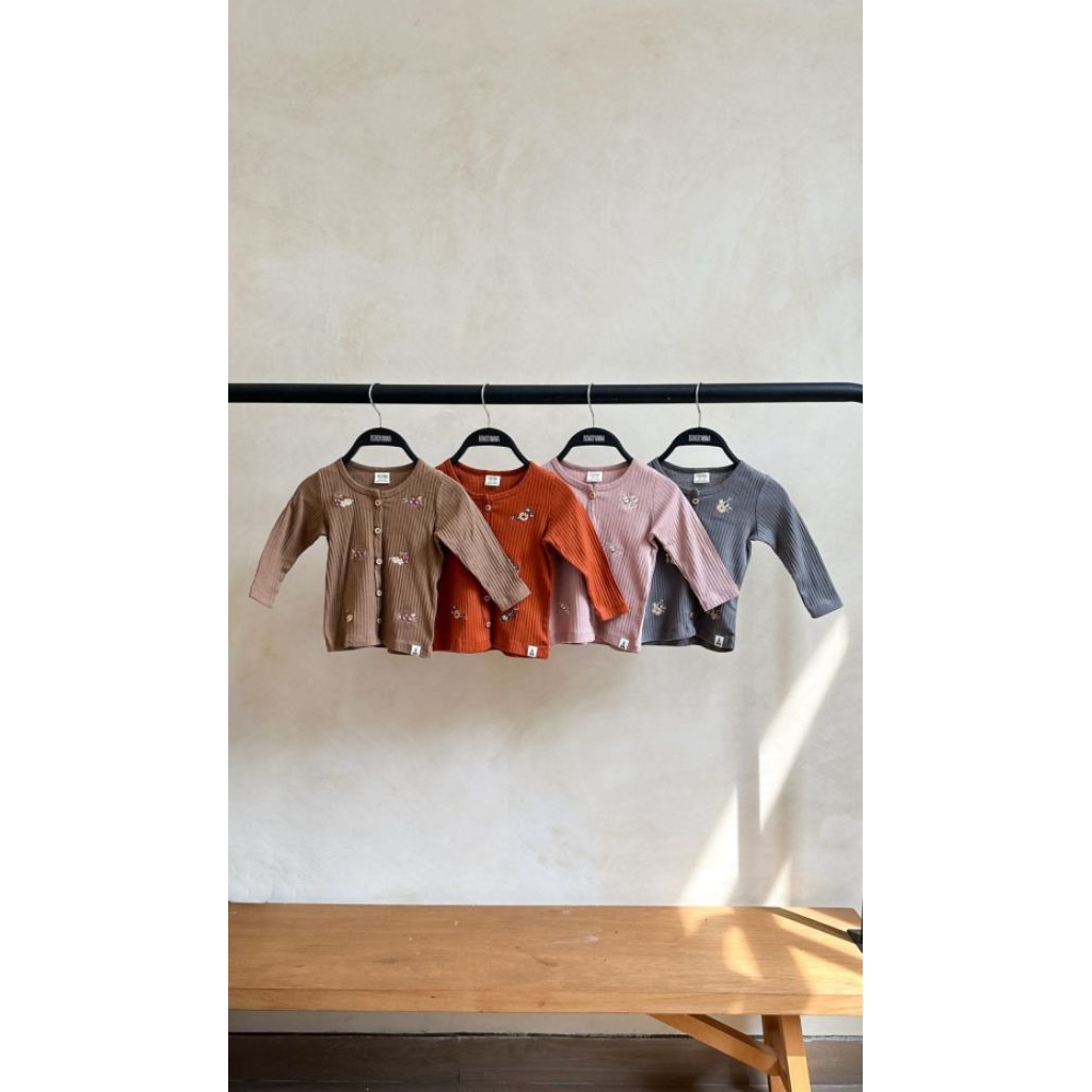 BOHOPANNA/BOHOBABY FLORAL CARDIGAN ( CARDIGAN ANAK PEREMPUAN)