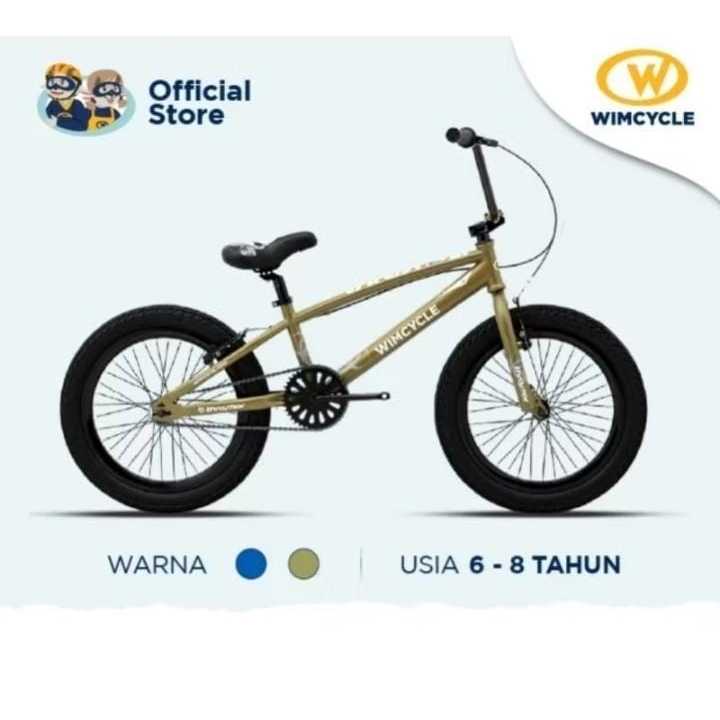 Sepeda BMX Thrasher 20 inc Wimcycle bike wim cycle