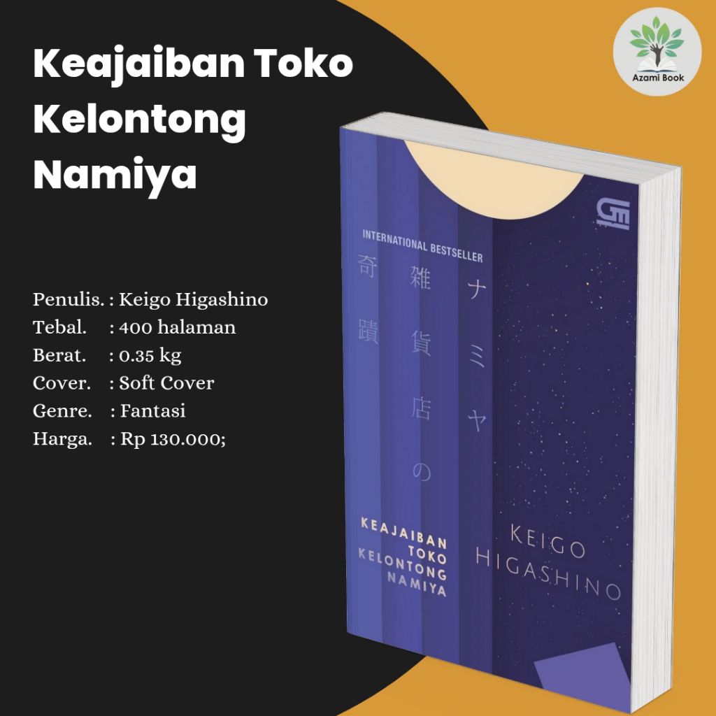 Keajaiban Toko Kelontong Namiya