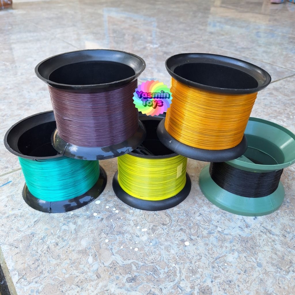 GULUNGAN LAYANGAN  PLASTIK+KENUR UK KECIL ISI 5PCS