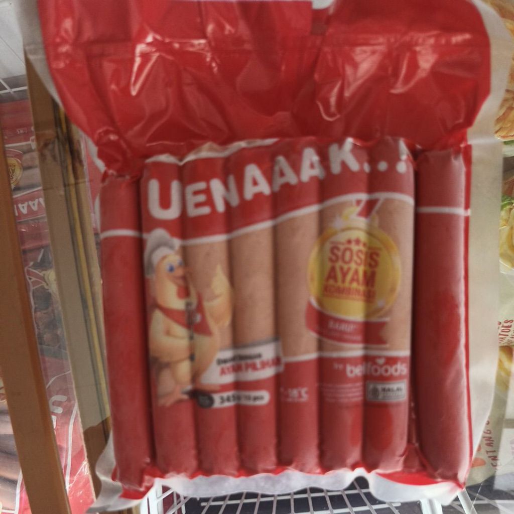 

Belfoods Uenaaak Sosis Ayam 345gr