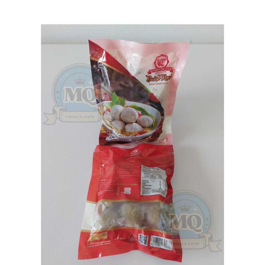 

Bakso kuah sumber selera 8butir+Bumbu bakso