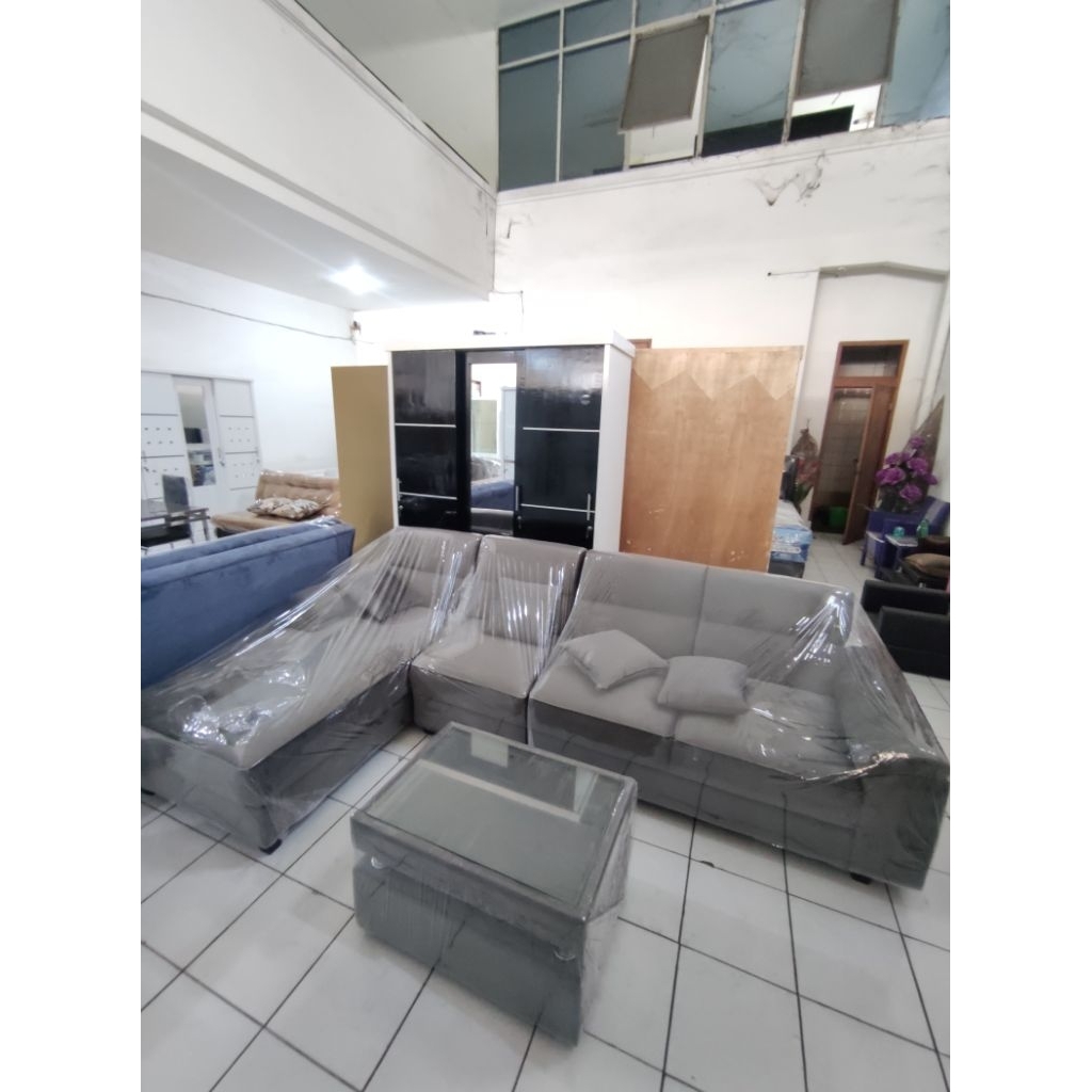 Sofa Sudut Selonjor Jumbo