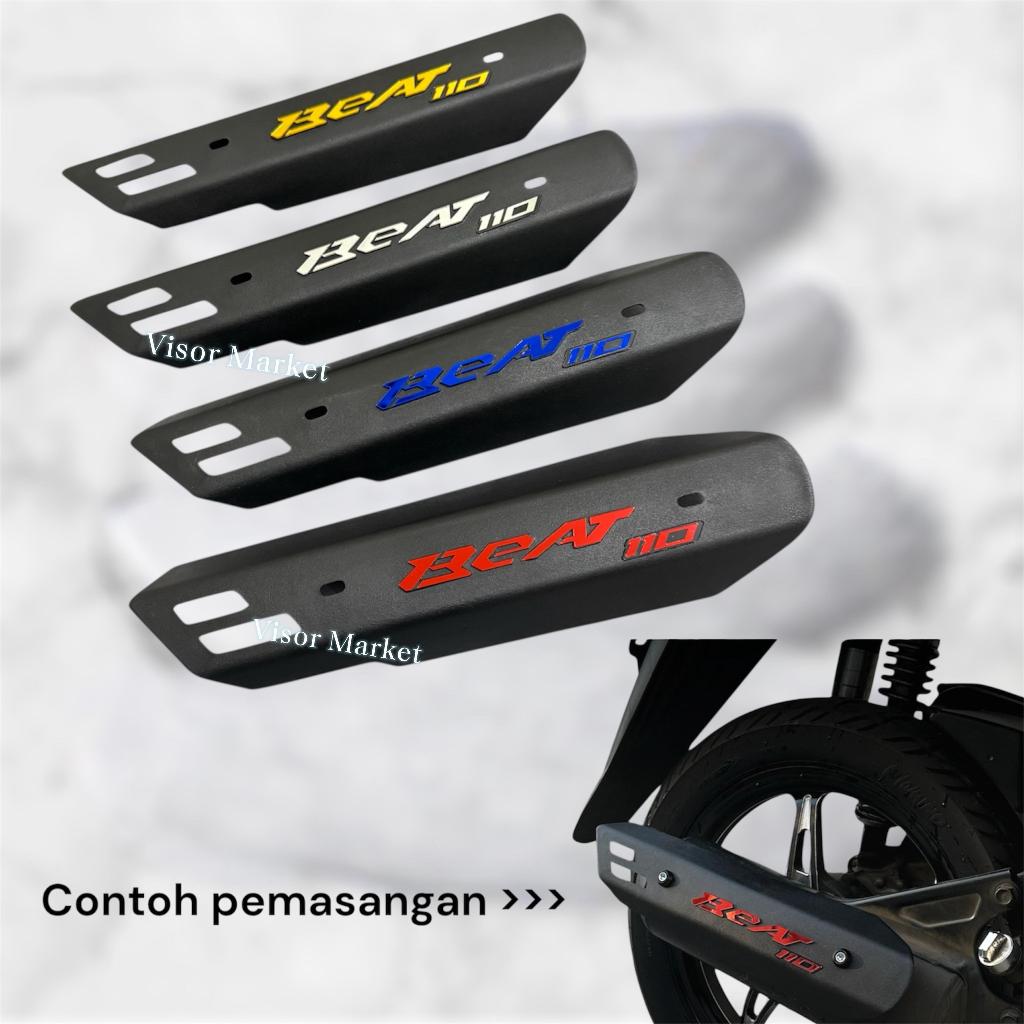 COVER KNALPOT BEAT MODEL SLIM VARIASI AKRILIK FREE BAUT COCOK UNTUK SEMUA BEAT I BEAT FI BEAT ESP BE