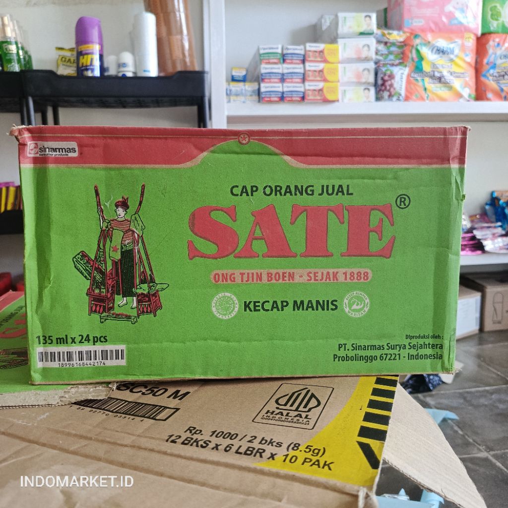 

Kecap manis cap orang jual sate asli probolinggo KARTON