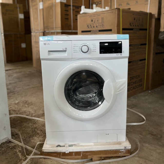 mesin cuci frontloading LG 8kg | mesin laundry