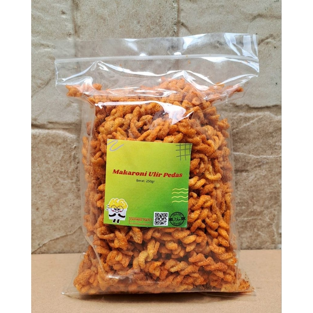 

Makaroni Ulir Pedas berat 250gr