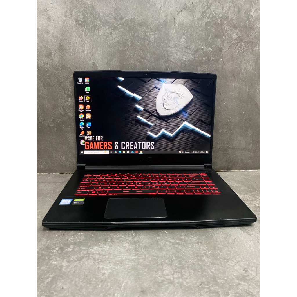 Laptop Gaming MSI Thin GF63 | Intel i5 9300H | RAM 16 GB | SSD 512 GB | GTX 1650 | 15.6" FHD IPS