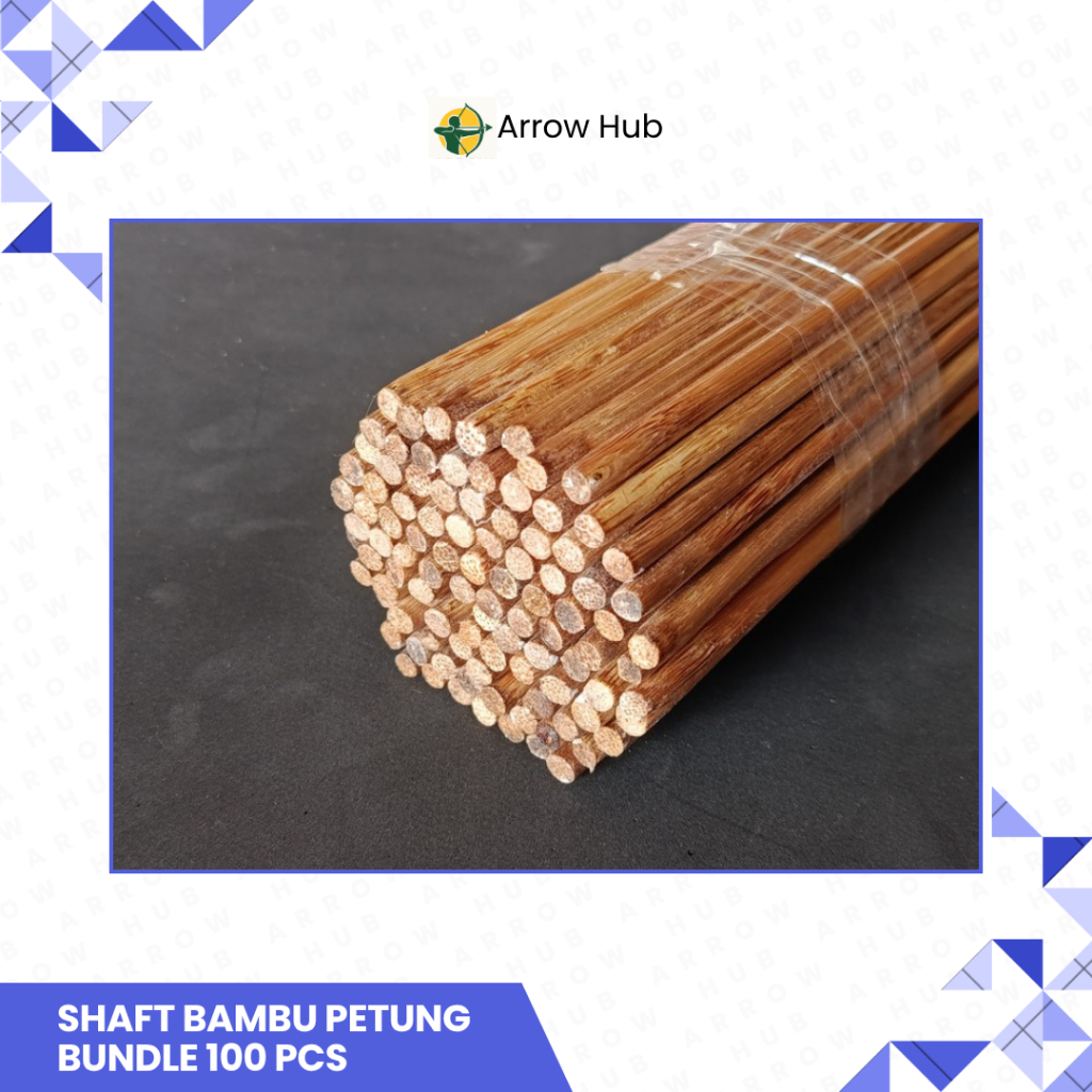PROMO Paket Hemat 100 Pcs Shaft Arrow Bambu Petung Berkualitas Promo Terhemat