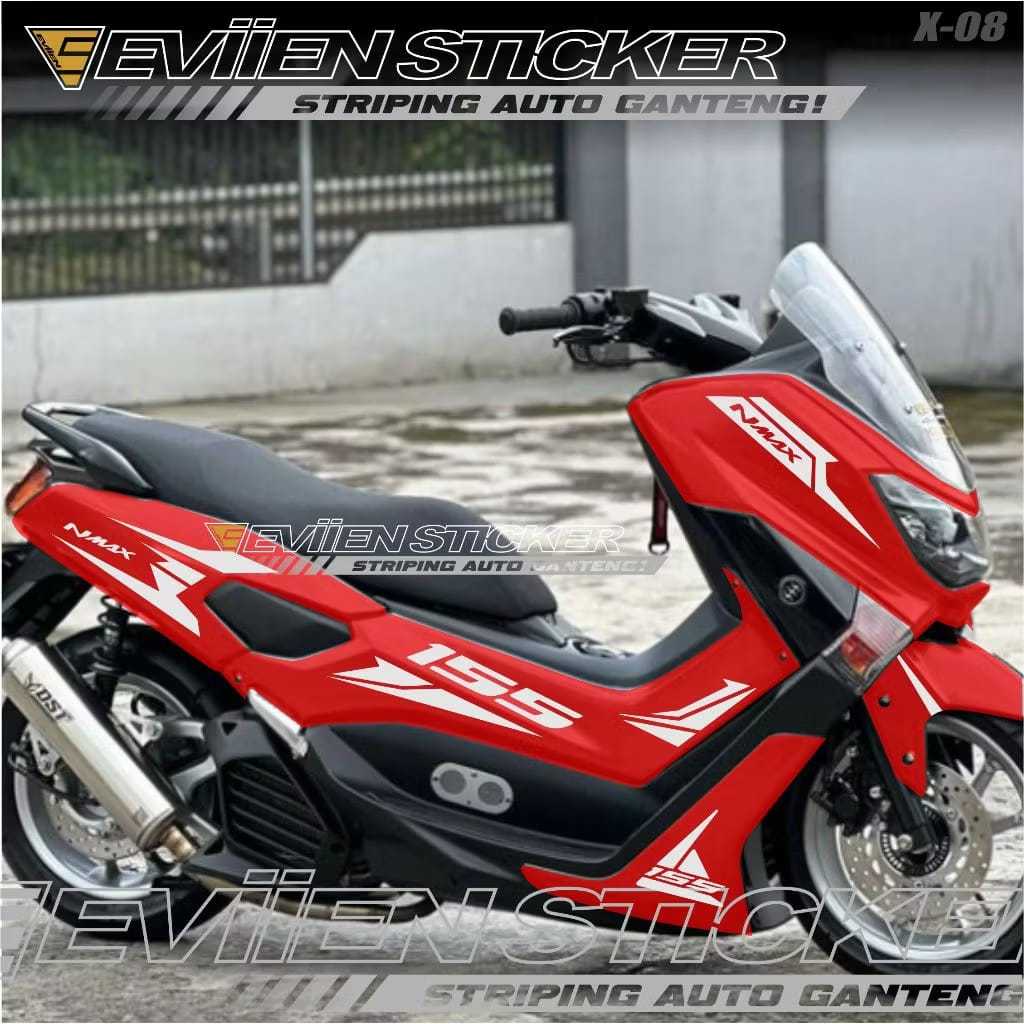 STRIPING MOTOR NMAX OLD CUTTING STIKER NMAX TAHUN 2015 2016 2017 2018 2019 (51)