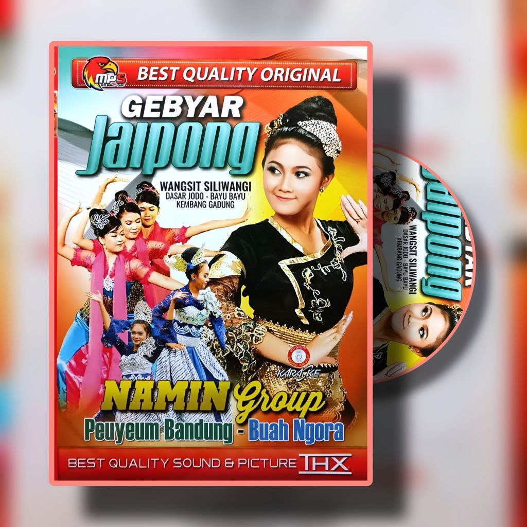 KASET VCD LAGU JAIPONGAN NAMIN GROUP - KASET LAGU JAWA - KASET LAGU KARAOKE - KASET LAGU JAIPONG - K