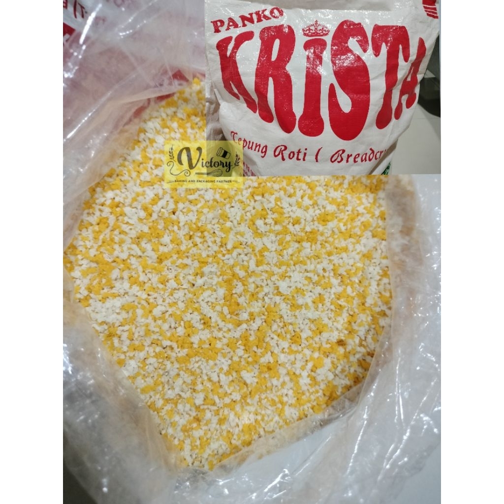 

Tepung Roti Mix Panir Panko Merk Krista 1kg