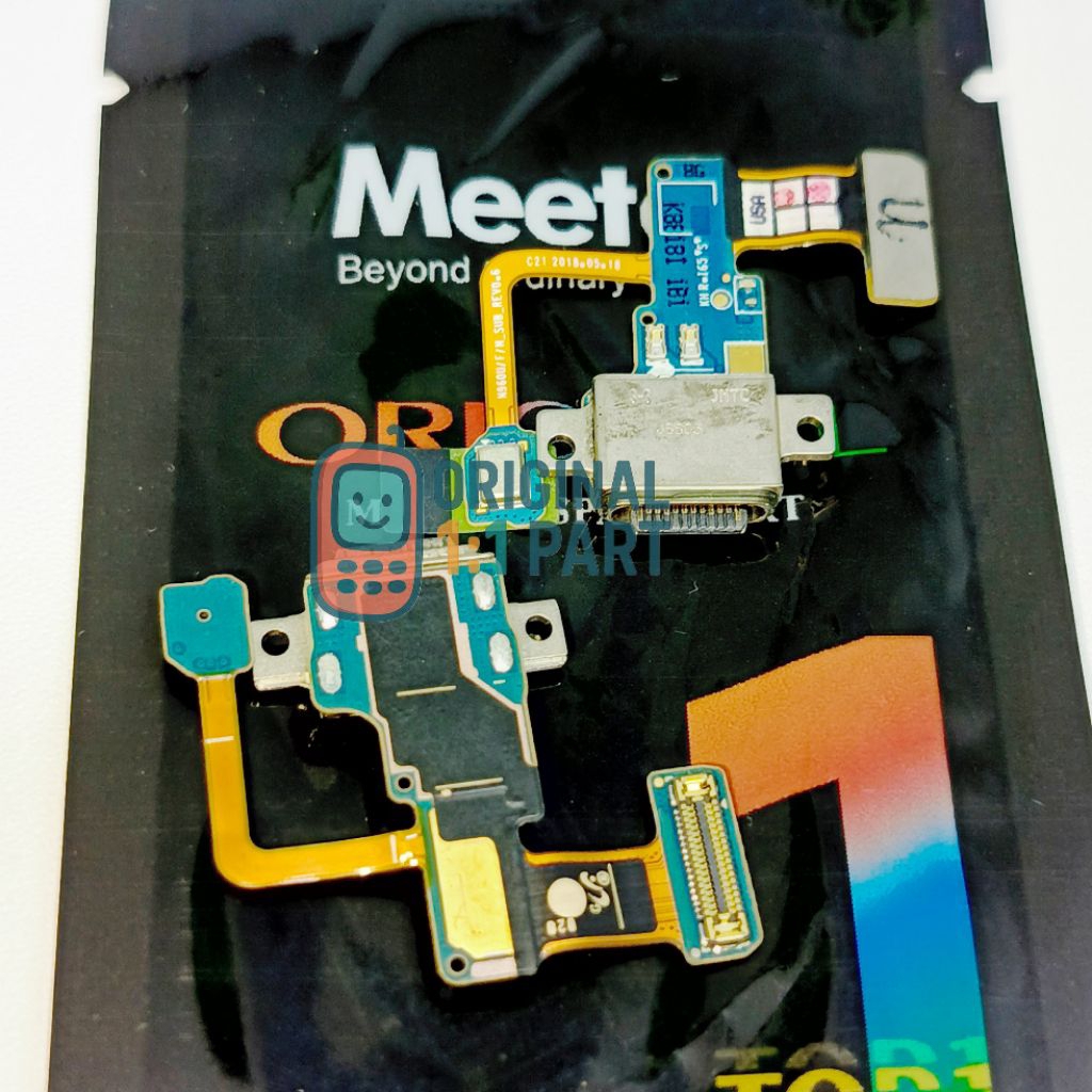 PAPAN CAS / KONEKTOR CHARGER SAMSUNG NOTE 9 N960 + MIC ORI 1:1 FULL IC