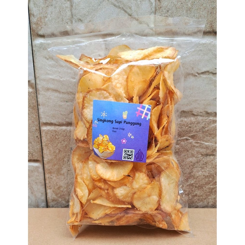 

Criping Singkong Sapi Panggang berat 250gr