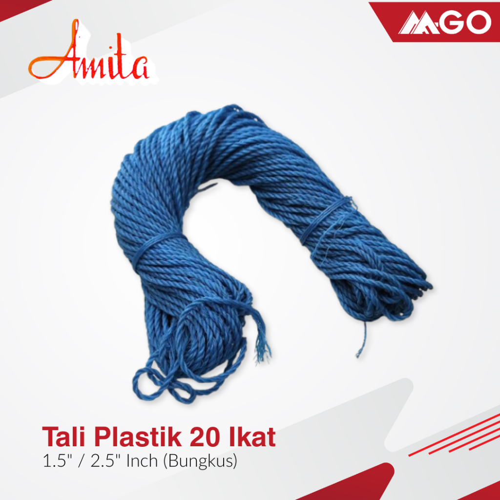 

Tali Plastik Bungkus (20 Ikat x 1.3 kg)