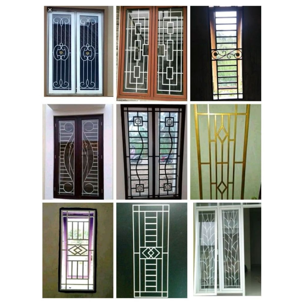 Teralis jendela minimalis termurah