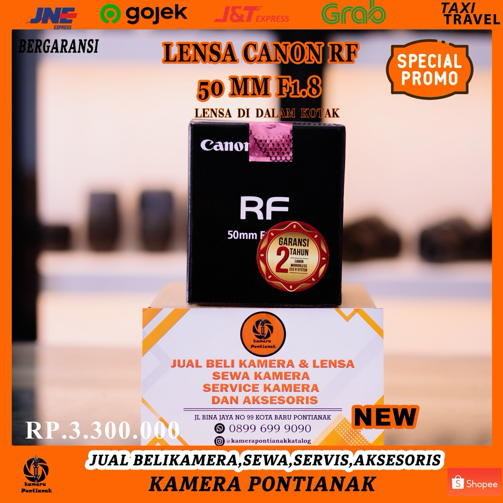 LENSA CANON RF 50mm f1.8