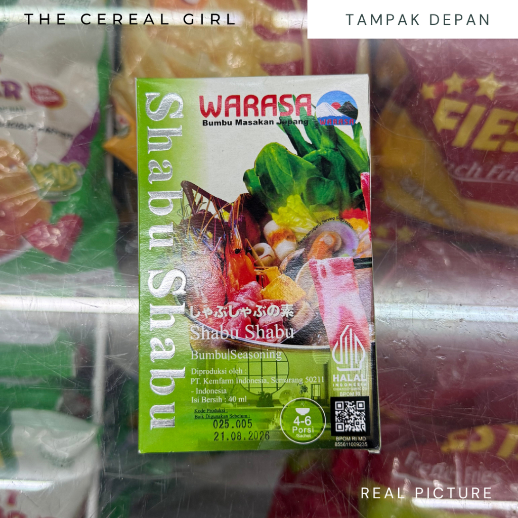 

[KONDISI BARU - 100% ORIGINAL] WARASA Bumbu Shabu Shabu - Seasoning 40ml