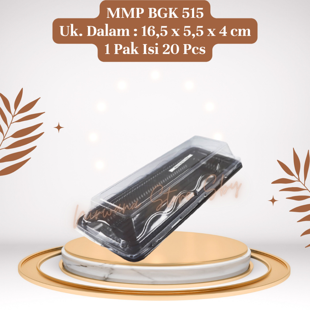 (20 PCS) Mika BGK 515 | 10 x 5,5 x 4 cm | Mika Kue / Mika Bolu