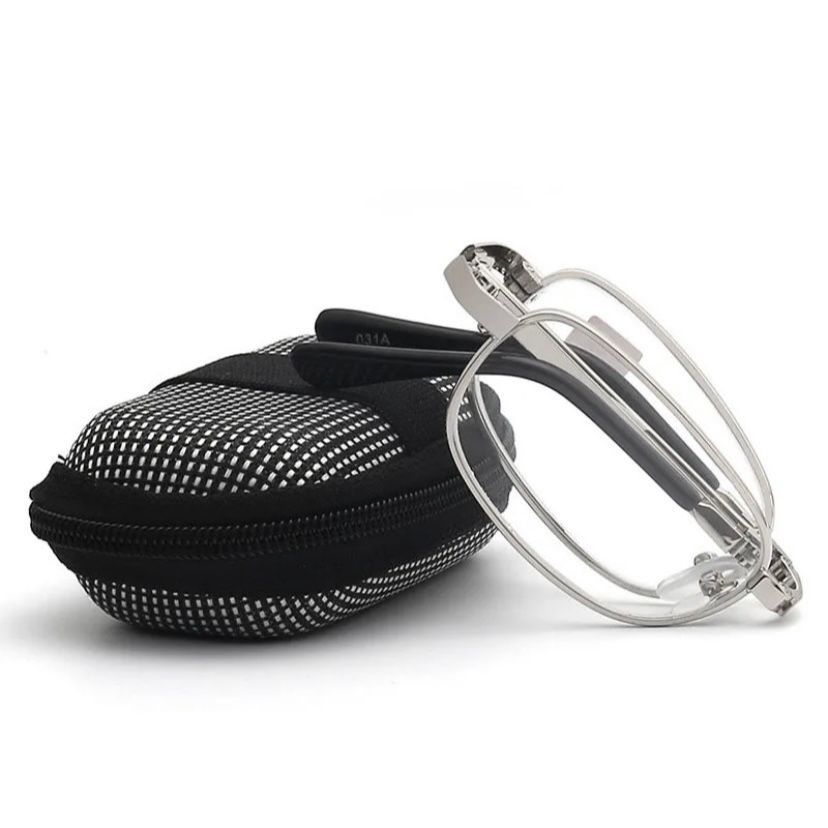 TERBARU -Kacamata Lipat Baca Plus 1 s/d Plus 4 Pria Wanita, Kacamata baca dan jalan model lipat