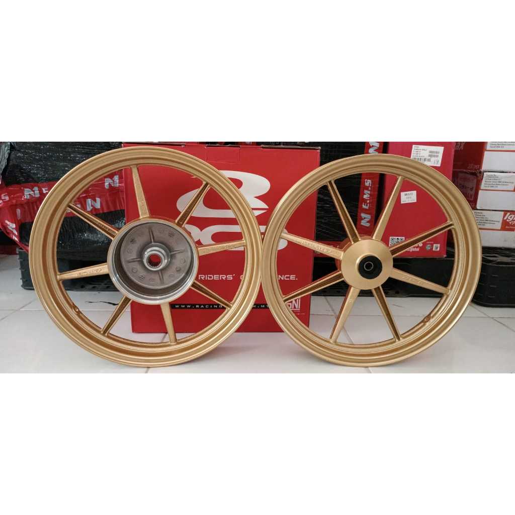 velg sp811 beat velg rcb vario110 185/215-14 gold