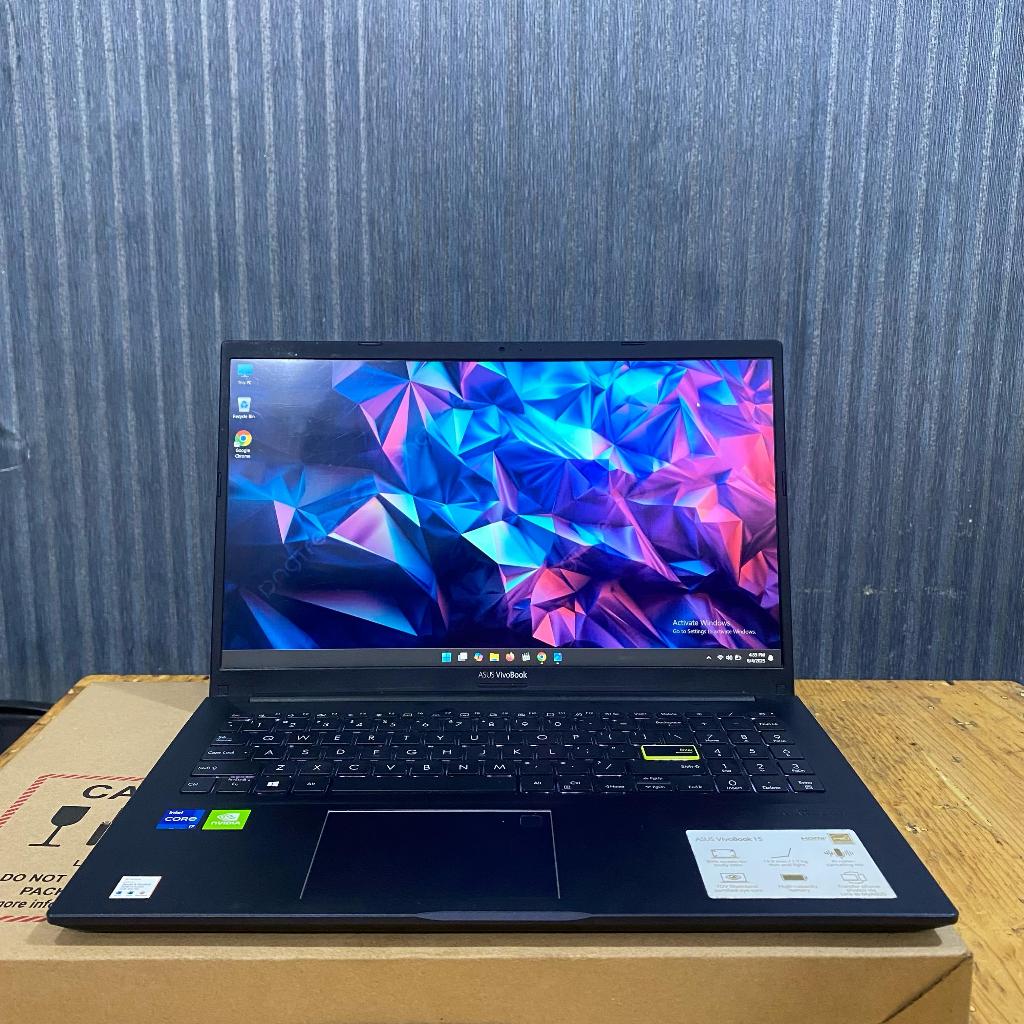 LAPTOP SECOND,Laptop Asus VivoBook A513EP, Core i7 - 1165G7, Gen 11 Th, Navy Blue