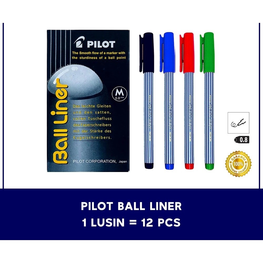

[ 1 PCS ] PEN PILOT BALLINER ORIGINAL