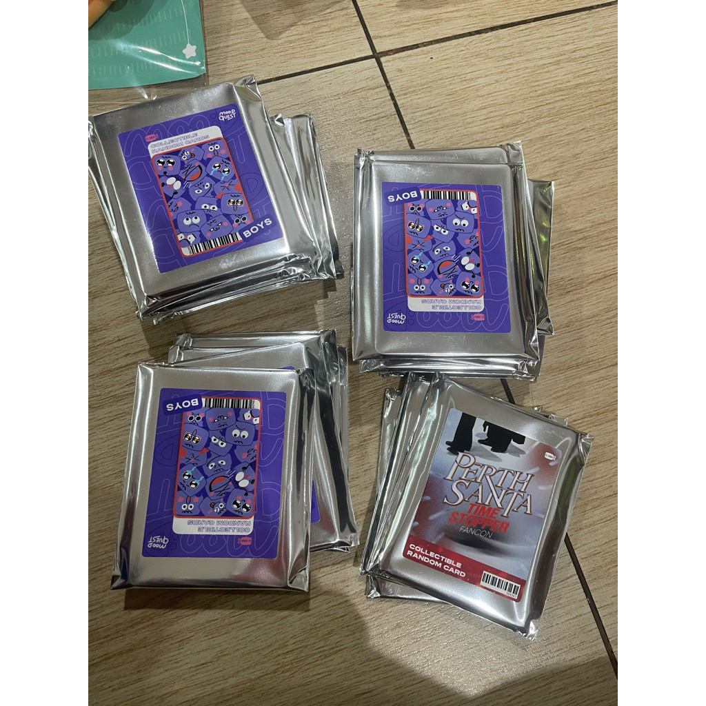 COLLECTIBLE CARD MOOD QUEST GMMTV SEALED PERTH SANTA TIME STOPPER