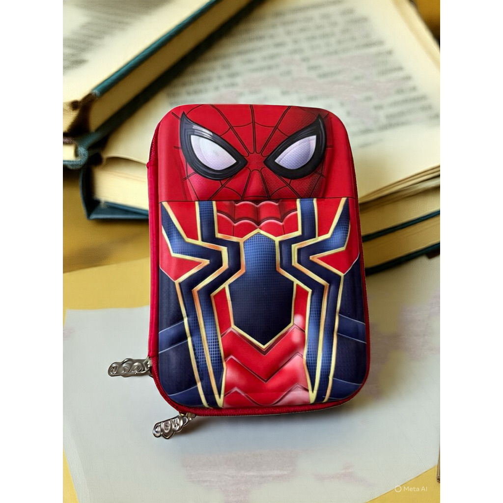 

Tempat Pensil Anak Laki-laki Pencil Case Boy SuperHero 2 Dimensi