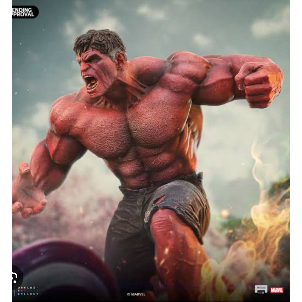 Hulk - action figure hulk - mainan hulk merah - hulk mix colour - hulk figure marvel - hulk satuan m