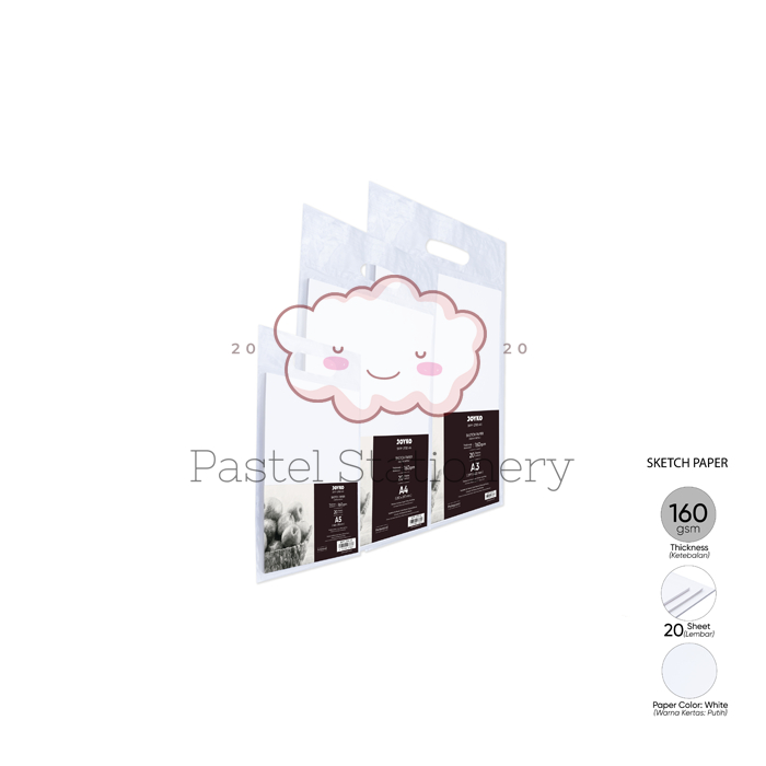 

Sketch Drawing Paper Joyko SKPP-2700 A3 A4 A5 160gsm - Kertas Sketsa Gambar A3 160 gr