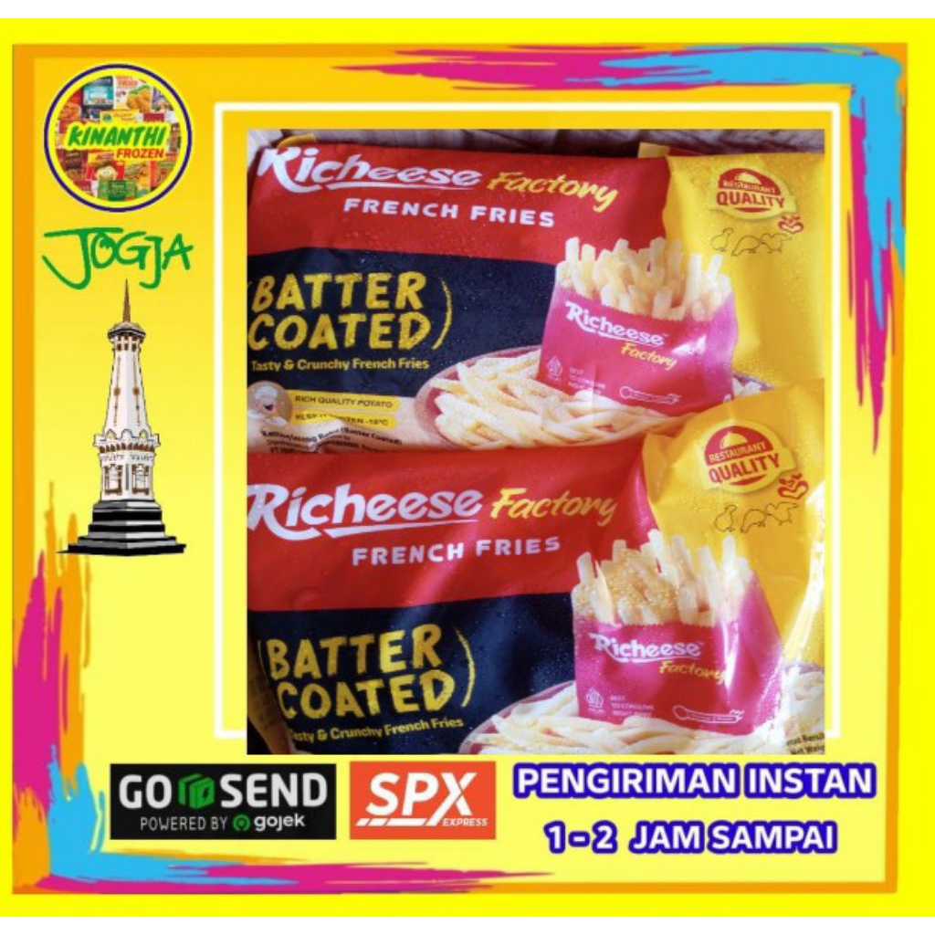 

Richesee Kentang 450 gr, Jogja Frozen