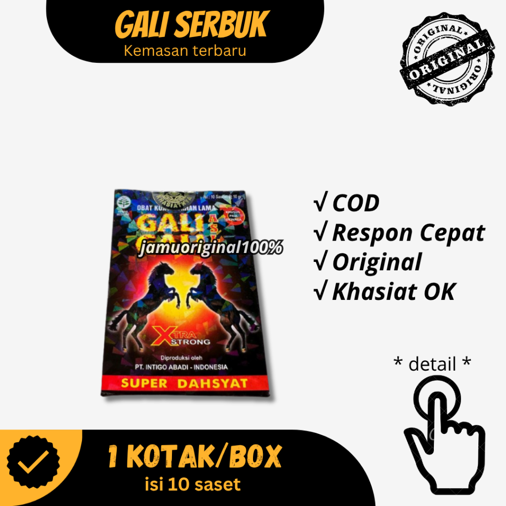 Gali Gali Original Jamu Serbuk Powder