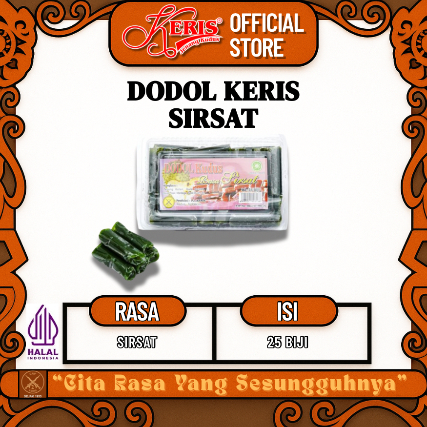 

Dodol Keris RASA Sirsat