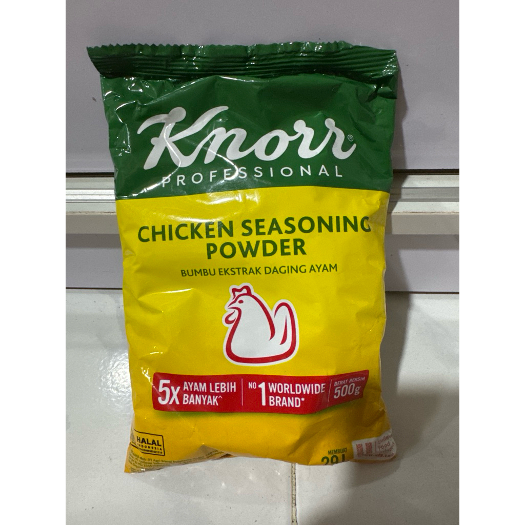 

Knorr Chicken Seasoning Powder Bumbu extrak Daging Aya